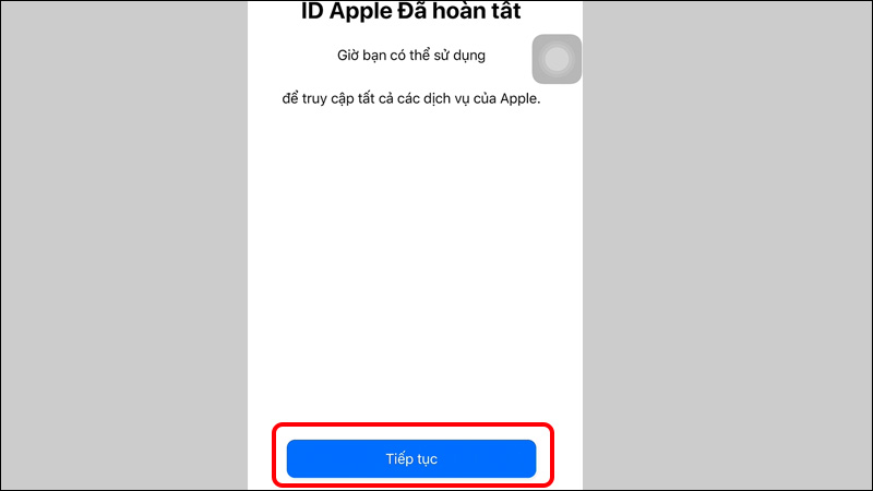 Bạn đã có thể tiếp tục quá trình tải ứng dụng