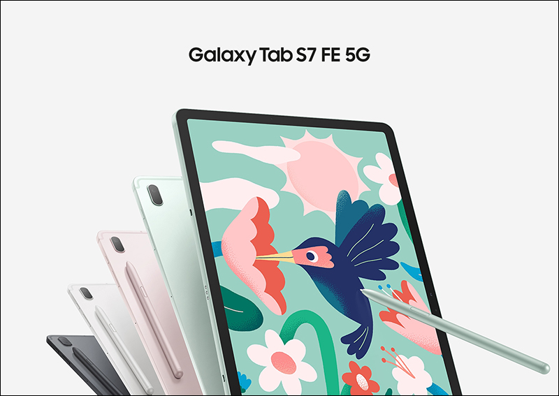 Màn hình TFT LCD trên Samsung Galaxy Tab S7 FE