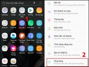 Chọn Ứng dụng