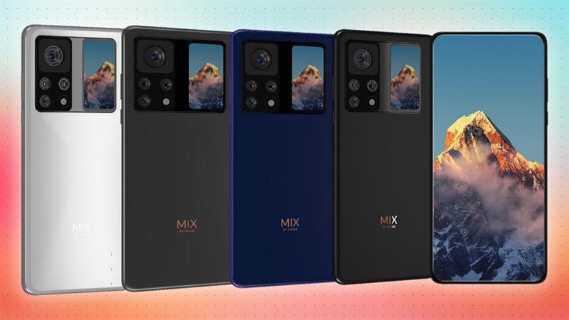 Ảnh render Xiaomi Mi MIX 4 xuất hiện trước đó Ảnh render Xiaomi Mi MIX 4 xuất hiện trước đó