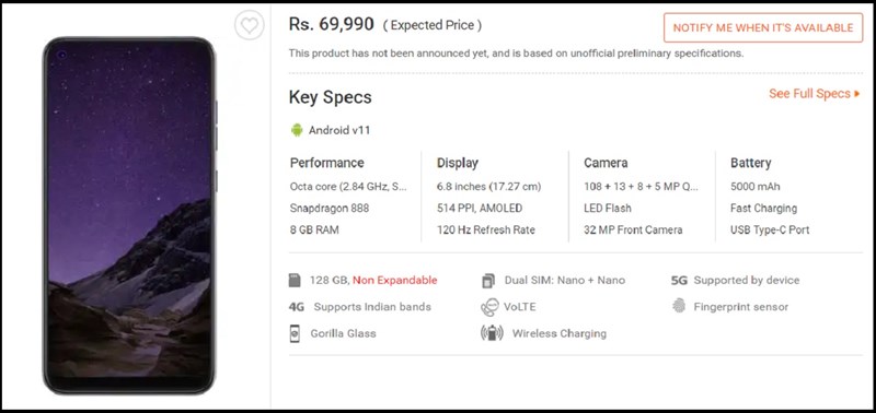 Xiaomi Mi 12 giá bao nhiêu? Xiaomi Mi 12 giá bao nhiêu?
