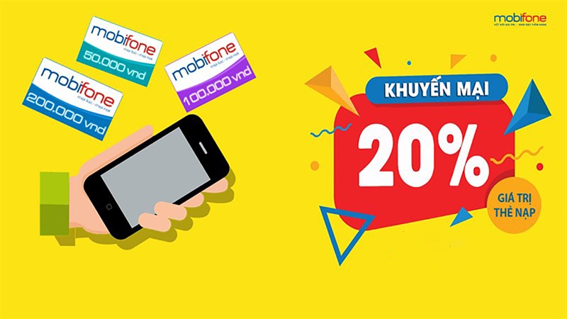 Thẻ cào Mobifone khuyến mãi Thẻ cào Mobifone khuyến mãi