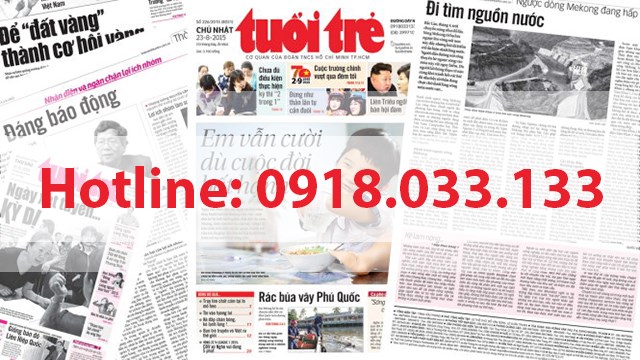 Đường dây nóng của báo Tuổi Trẻ Đường dây nóng của báo Tuổi Trẻ