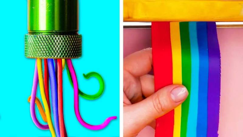 Polymer có màu sắc đa dạng