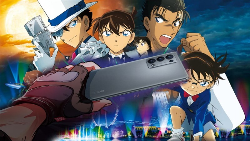 OPPO Reno6 Pro+ Detective Conan Custom Edition sắp ra mắt, fans Thám tử lừng danh Conan chắc thích lắm đây OPPO Reno6 Pro+ Detective Conan Custom Edition sắp ra mắt, fans Thám tử lừng danh Conan chắc thích lắm đây