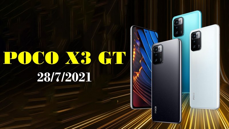 POCO X3 GT được xác nhận thiết kế và các phiên bản màu sắc trước ngày ra mắt chính thức POCO X3 GT được xác nhận thiết kế và các phiên bản màu sắc trước ngày ra mắt chính thức