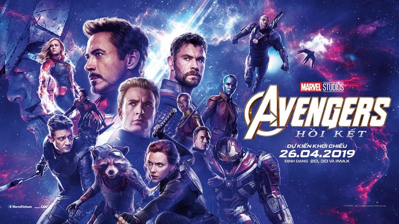 Poster phim Avengers: End game Poster phim Avengers: End game