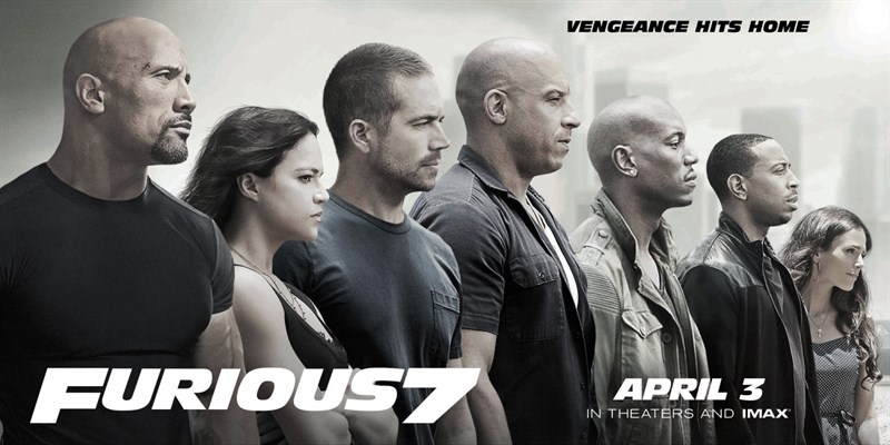 Poster phim Fast and Furious 7 Poster phim Fast and Furious 7