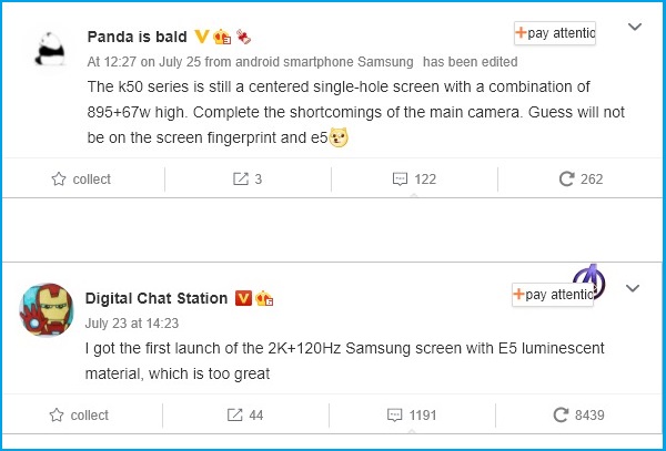 Redmi K50 và Redmi K50 Pro lộ hình ảnh render sắc nét với cụm camera sau khủng không kém Huawei P50 Redmi K50 và Redmi K50 Pro lộ hình ảnh render sắc nét với cụm camera sau khủng không kém Huawei P50