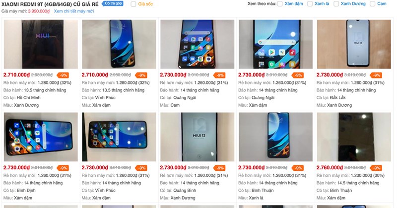 Redmi 9T đổi trả đại hạ giá, sắm ngay vì rẻ hơn máy mới tận cả triệu Redmi 9T đổi trả đại hạ giá, sắm ngay vì rẻ hơn máy mới tận cả triệu