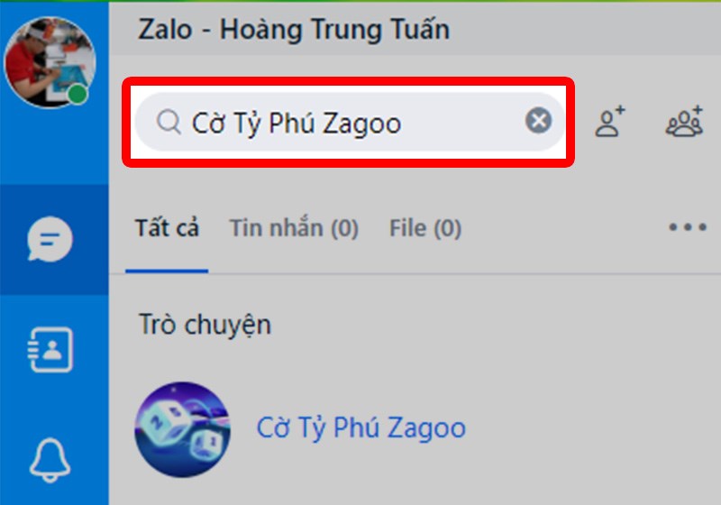 Điền tên trang vào ô tìm kiếm. Điền tên trang vào ô tìm kiếm.