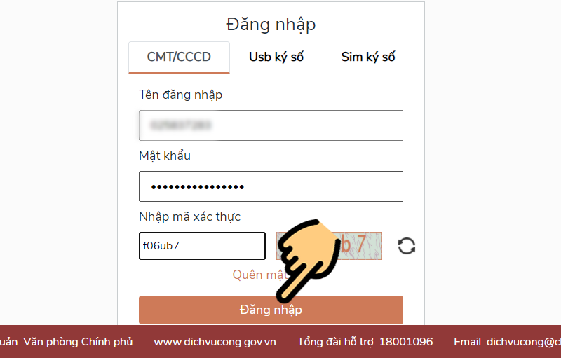 Đăng nhập tài khoản Cổng Dịch vụ công Quốc gia Đăng nhập tài khoản Cổng Dịch vụ công Quốc gia