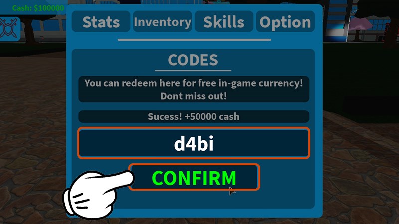 Nhấn Confirm Nhấn Confirm