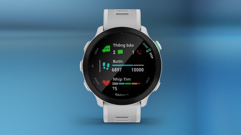 Garmin Forerunner 55 vẫn được giữ lại các tính năng hấp dẫn như các thế hệ cũ