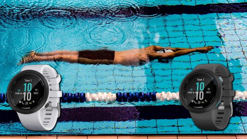 Thiết kế Garmin Swim có hai màu cơ bản