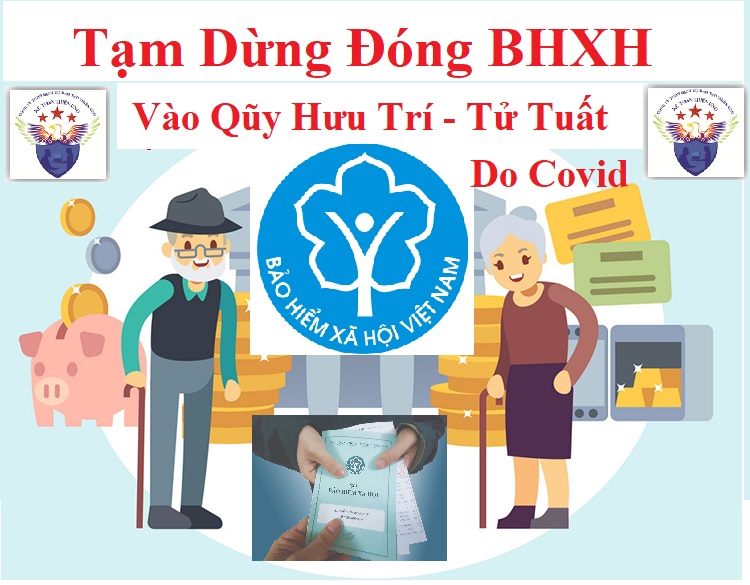 Tạm dừng đóng BHXH quỹ hưu trí tử tuất do Covid