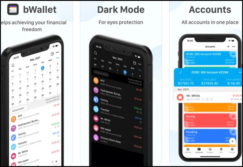 Account Tracker - bWallet Pro Account Tracker - bWallet Pro