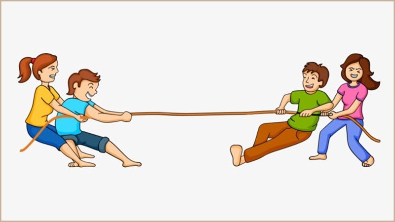 Trò chơi Rồng rắn lên mây Trò chơi Kéo co