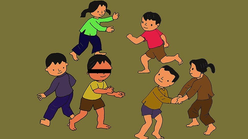 Trò chơi Bịt mắt bắt dê Trò chơi Bịt mắt bắt dê