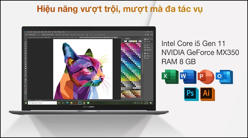 Laptop Asus VivoBook S533EQ i5 1135G7/8GB/512GB/2GB MX350/Win10 Laptop Asus VivoBook S533EQ i5 1135G7/8GB/512GB/2GB MX350/Win10