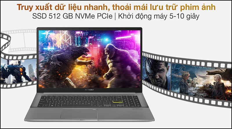Laptop Asus VivoBook S533EQ i5 1135G7/8GB/512GB/2GB MX350/Win10 (BN161T) Laptop Asus VivoBook S533EQ i5 1135G7/8GB/512GB/2GB MX350/Win10 (BN161T)