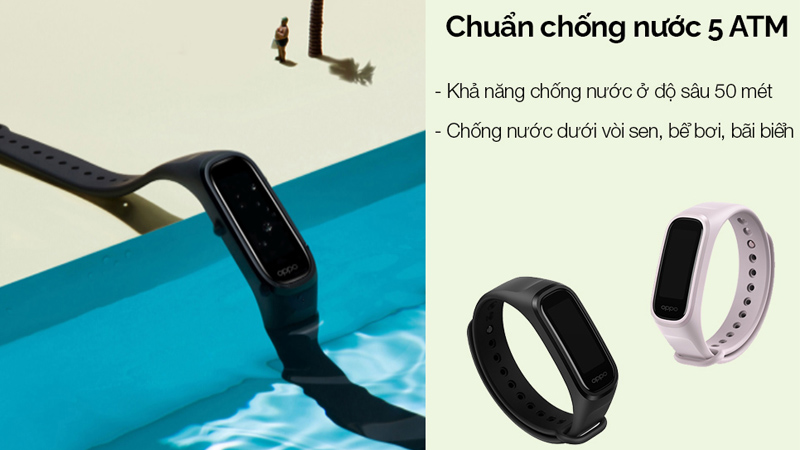 Oppo Band có khả năng chống nước