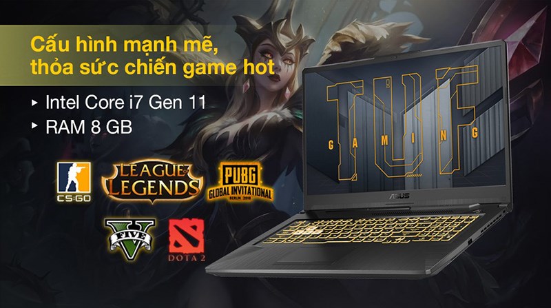 Asus TUF Gaming FX706HE i7 11800H/8GB/512GB/4GB RTX3050Ti/144Hz/Win10 Asus TUF Gaming FX706HE i7 11800H/8GB/512GB/4GB RTX3050Ti/144Hz/Win10