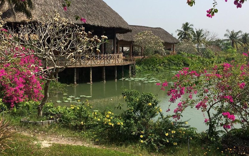 Khung cảnh thơ mộng ở làng sinh thái Fosaco Khung cảnh thơ mộng ở làng sinh thái Fosaco