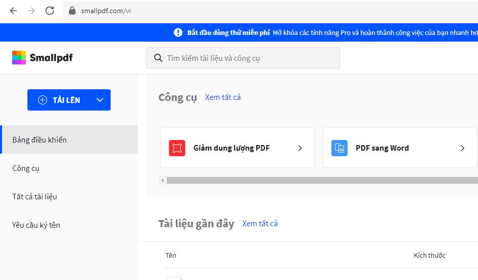 Top trang web chuyển đổi (convert) PDF sang word online không lỗi font tốt nhất 5