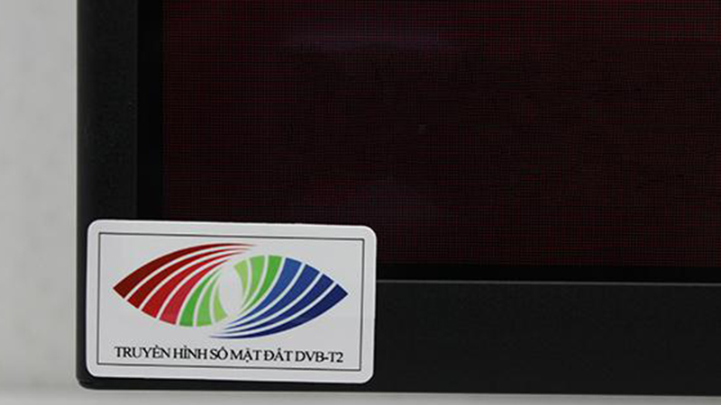 Tem dán DVB-T2 trên TV