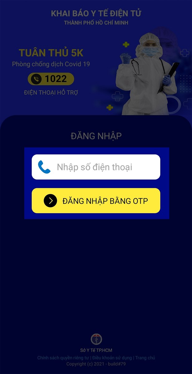 Nhập số điện thoại và nhấn Đăng nhập bằng OTP Nhập số điện thoại và nhấn Đăng nhập bằng OTP