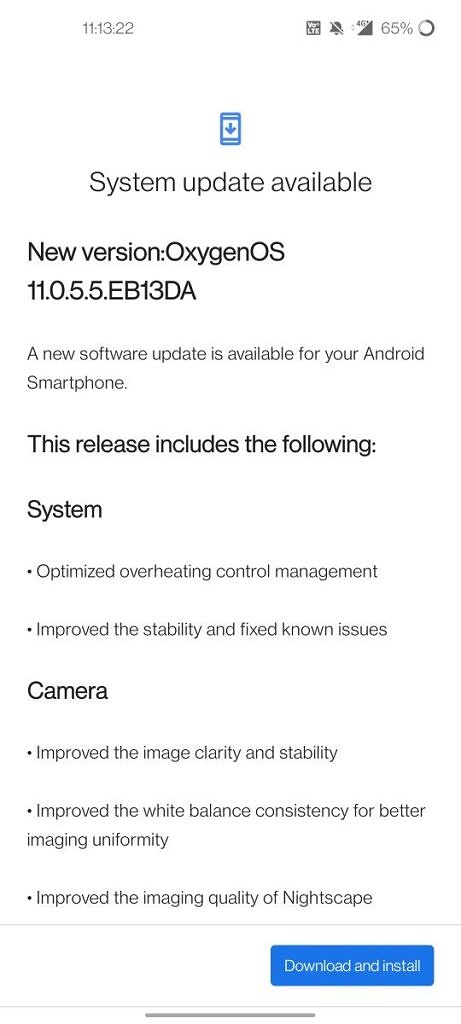OnePlus Nord CE được cập nhật camera và cải thiện tình trạng quá nhiệt OnePlus Nord CE được cập nhật camera và cải thiện tình trạng quá nhiệt
