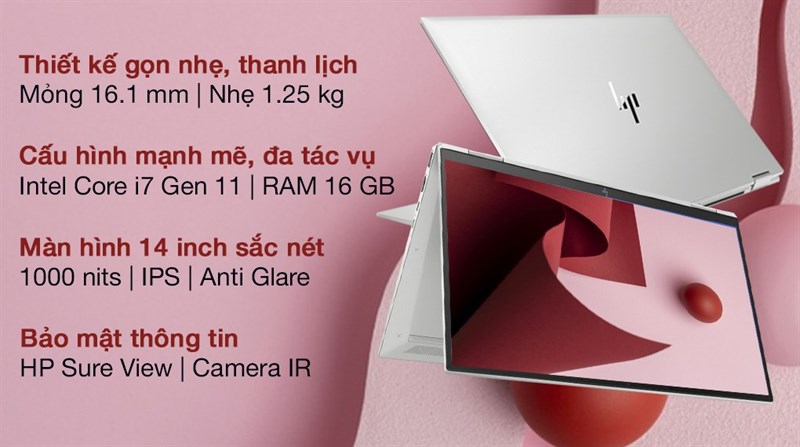 HP EliteBook X360 1040 G8 i7 1165G7/16GB/512GB/Touch/Pen/Win10 Pro (3G1H4PA) HP EliteBook X360 1040 G8 i7 1165G7/16GB/512GB/Touch/Pen/Win10 Pro (3G1H4PA)