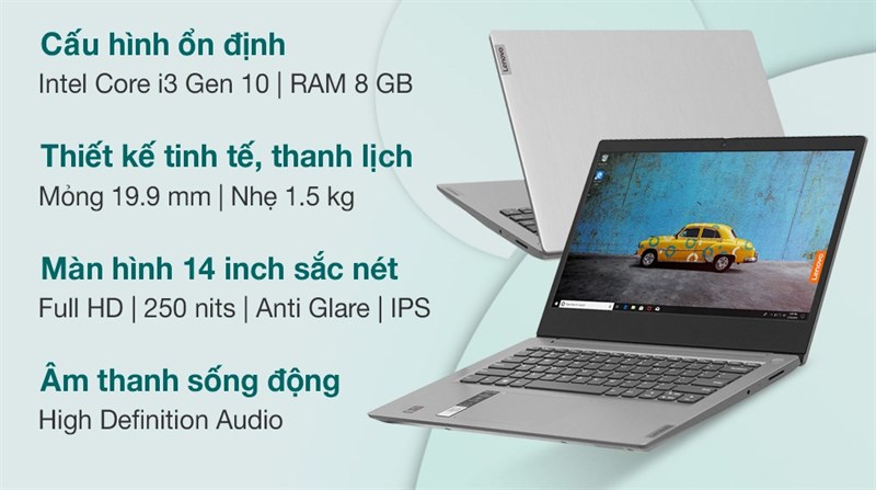 Lenovo Ideapad 3 14IML05 i3 10110U/8GB/256GB/Win10 (81WA00HPVN) Lenovo Ideapad 3 14IML05 i3 10110U/8GB/256GB/Win10 (81WA00HPVN)