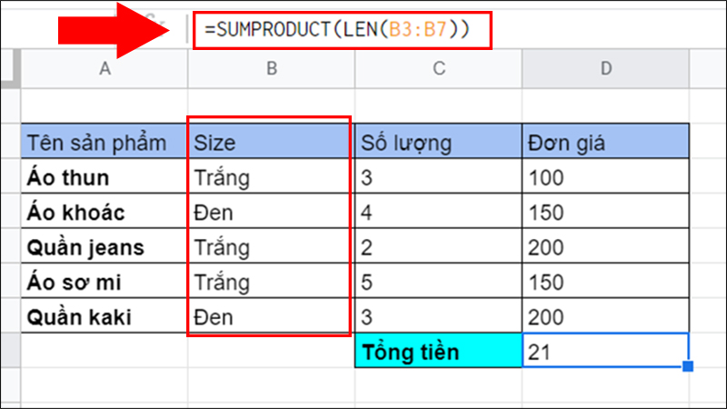 video-cach-su-dung-ham-sumproduct-trong-google-sheet-tinh2012-800x450-1 Ví dụ kết hợp hàm SUMPRODUCT với hàm LEN