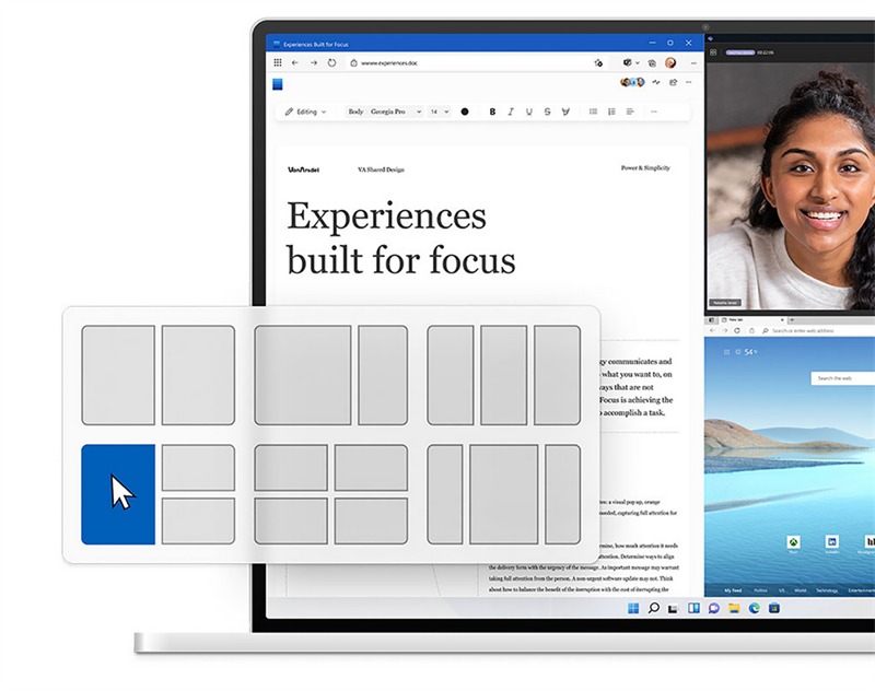 Đa nhiệm tốt hơn với Windows 11 Đa nhiệm tốt hơn với Windows 11