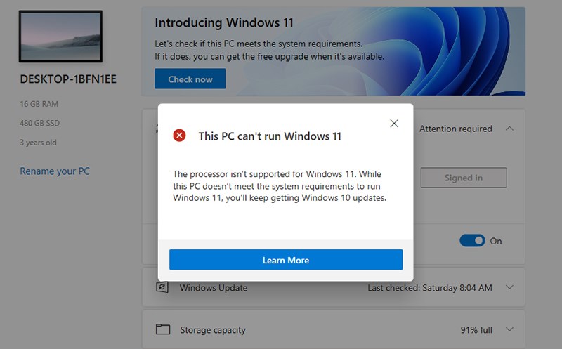 cấu hình tối thiểu để nâng cấp Windows 11 cấu hình tối thiểu để nâng cấp Windows 11