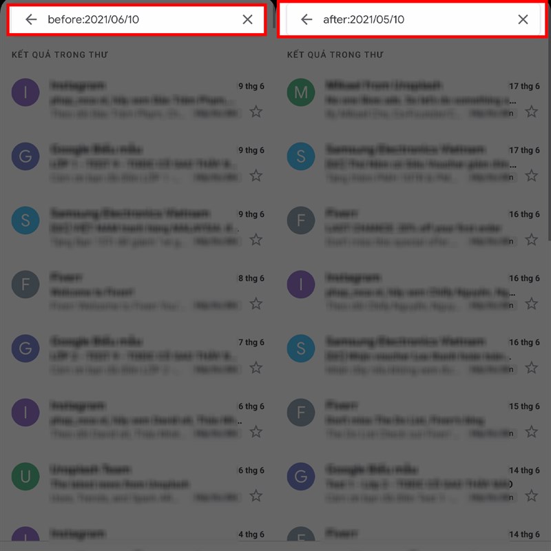 Xem lại email cũ Xem lại email cũ
