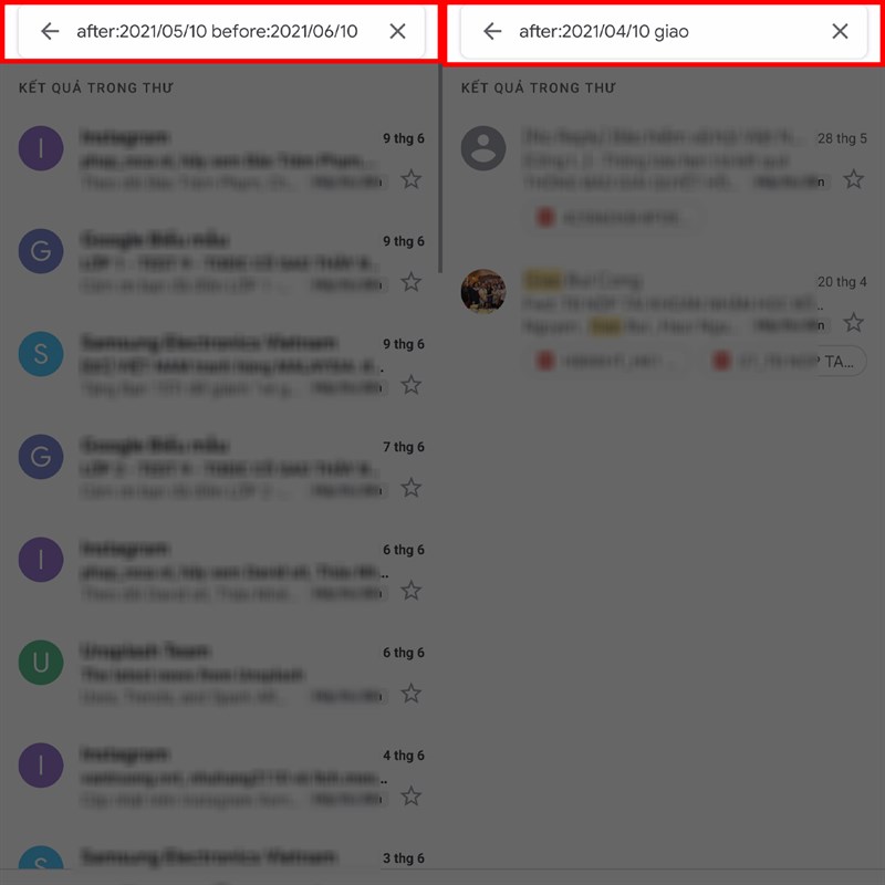 Xem lại email cũ Xem lại email cũ