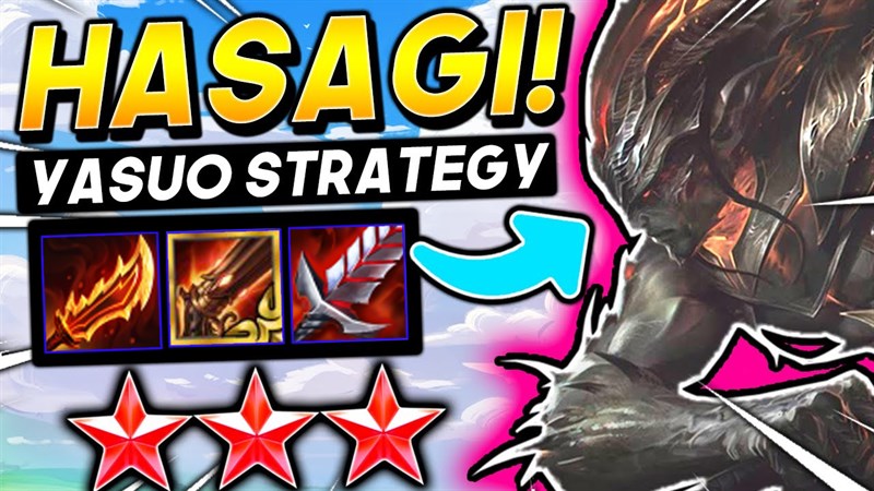 Yasuo là chủ lực chính của đội hình Yasuo là chủ lực chính của đội hình