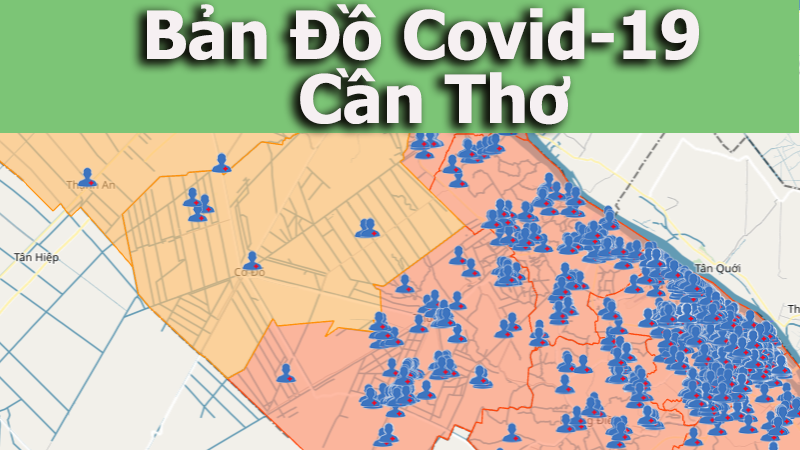 Cách xem bản đồ Covid-19 Cần Thơ vùng xanh vùng đỏ Cách xem bản đồ Covid-19 Cần Thơ vùng xanh vùng đỏ