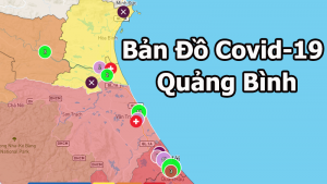 Cách xem bản đồ Covid-19 Quảng Bình vùng xanh vùng đỏ