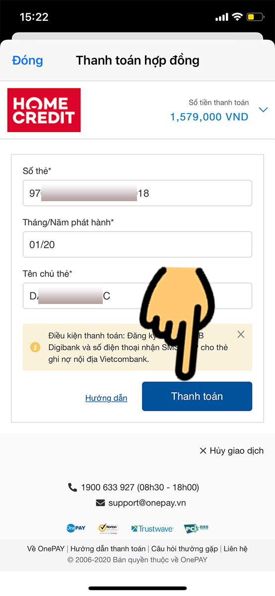 Nhập số thẻ ATM, Tháng năm phát hành, tên chủ thẻ Nhập số thẻ ATM, Tháng năm phát hành, tên chủ thẻ