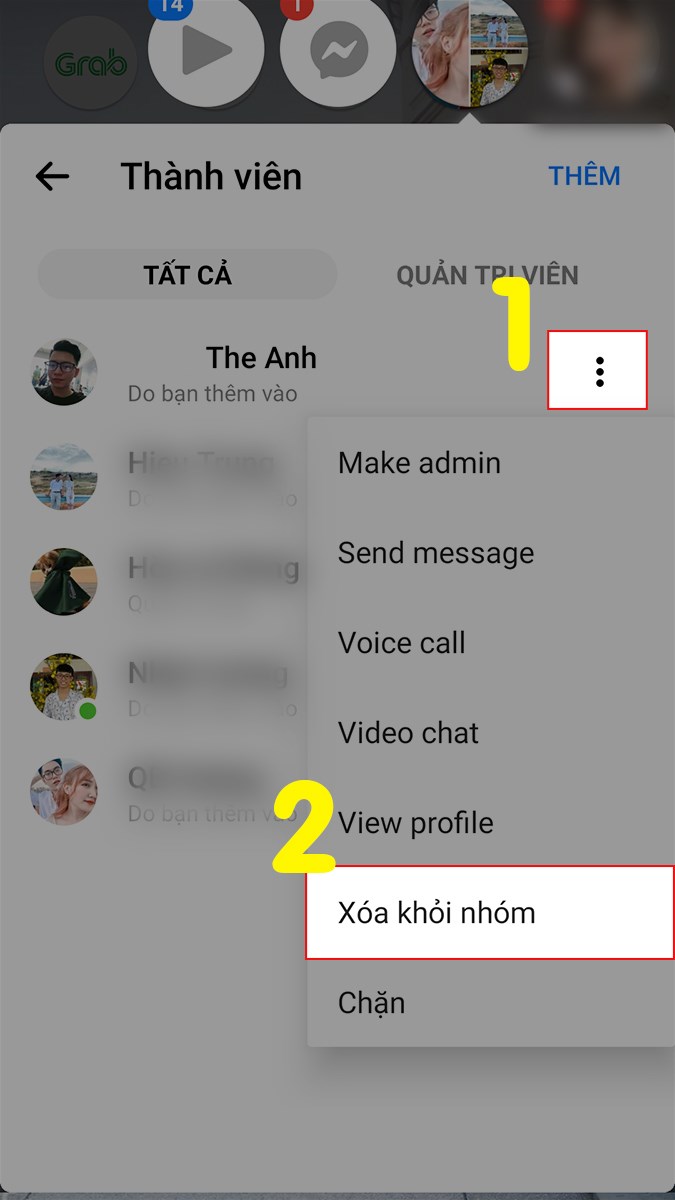 Xóa thành viên khỏi nhóm Xóa thành viên khỏi nhóm