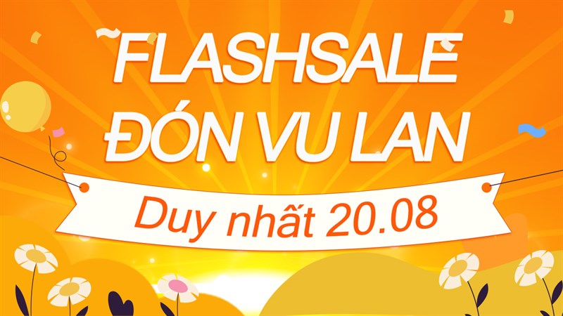 Flashsale đón Vu lan Flashsale đón Vu lan