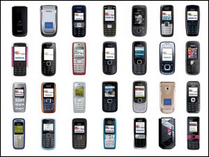 Các dòng điện thoại sử dụng mã bảo vệ mặc định 12345