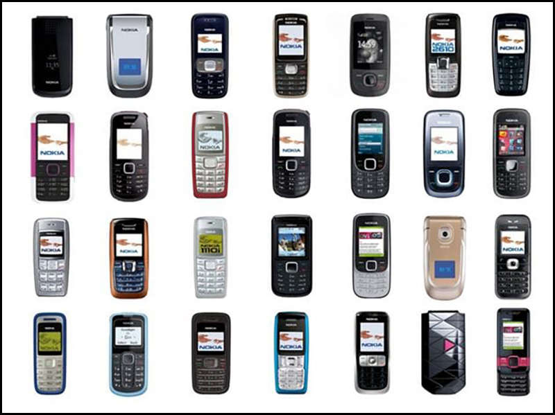 Các dòng điện thoại sử dụng mã bảo vệ mặc định 12345