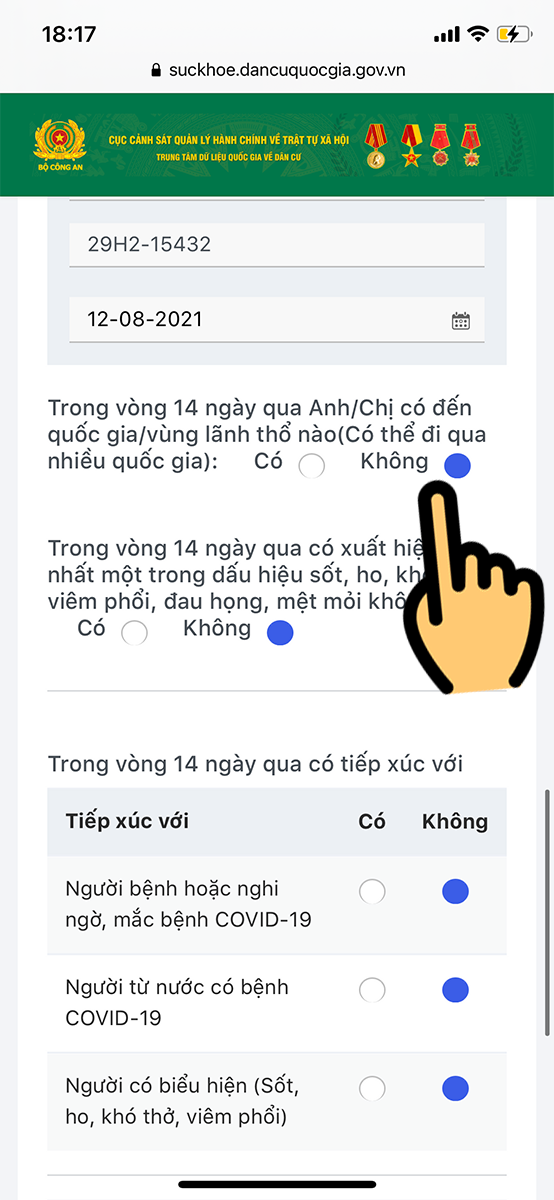 Chọn vào ô các câu hỏi trắc nghiệm Chọn vào ô các câu hỏi trắc nghiệm