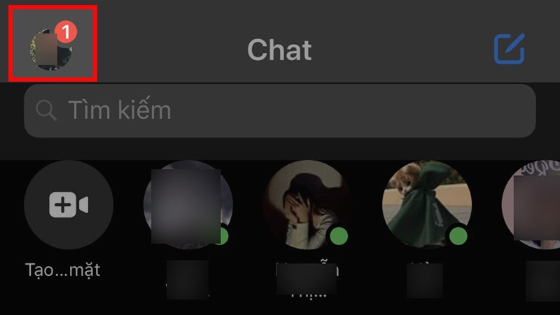 Mở ứng dụng Messenger > Nhấn vào ảnh đại diện của bạn ở góc trên bên trái Mở ứng dụng Messenger > Nhấn vào ảnh đại diện của bạn ở góc trên bên trái