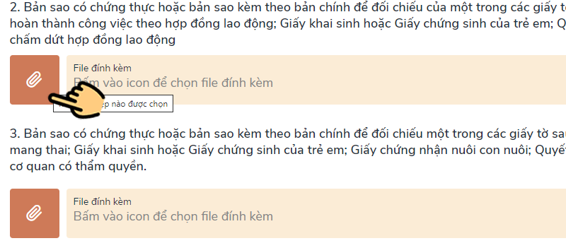 Tải lên file Tải lên file